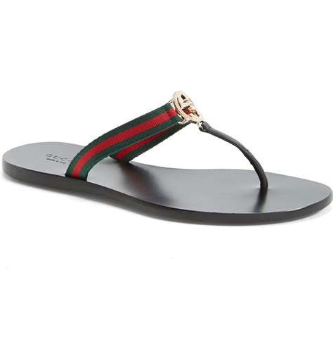 gucci flip flops gold|Gucci Flip Flops nordstrom.